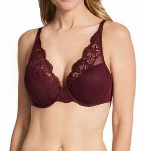Women's Bali DF0084 One Smooth U Comfort Stretch Lace Underwire Bra